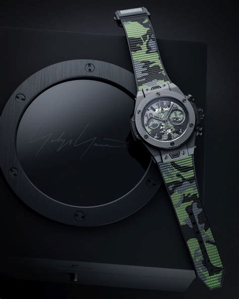 Hublot Introduces the Big Bang Camo Yohji Yamamoto